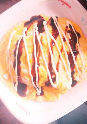 ランチに⭐残り物活用オムスパ-レシピのメイン写真