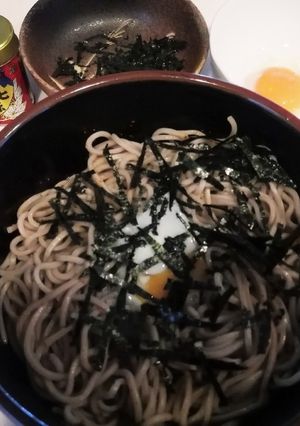 ★汁少そば★ラー油✕七味★柚子胡椒✕梅干-レシピのメイン写真