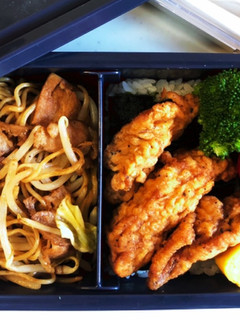 中学生弁当日記(やきそばのり弁編)-レシピのメイン写真
