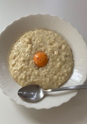 簡単！たっぷりチーズの豆乳リゾット-レシピのメイン写真