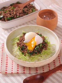 作り置きでパパッと!肉そぼろごはん-レシピのメイン写真