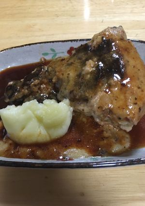 フライパンでそのままチーズインハンバーグ-レシピのメイン写真