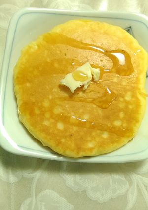 フワッモチッ!夢のホットケーキ(≧▽≦)-レシピのメイン写真