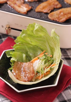 レタスで包んで!手巻き焼肉-レシピのメイン写真