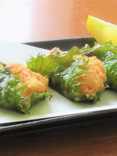 手作りがんも ~かにかま豆腐の青じそ揚げ-レシピのメイン写真