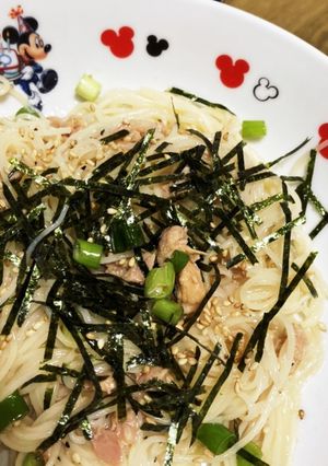 簡単!パパッとランチにツナソーメン-レシピのメイン写真