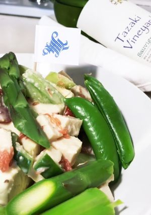 ワインに合う! 豆腐と野菜の彩りサラダ-レシピのメイン写真