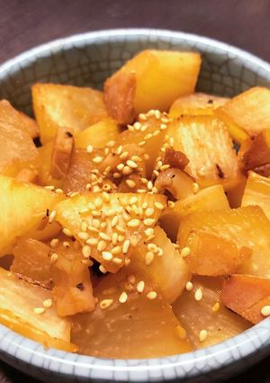 簡単!焼肉のたれで大根炒め♪-レシピのメイン写真