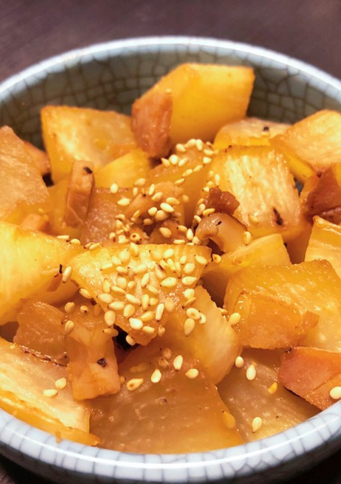 簡単！焼肉のたれで大根炒め♪-レシピのメイン写真