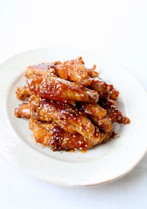 揚げずに旨っ！【手羽焼き（辛旨ペッパー）-レシピのメイン写真