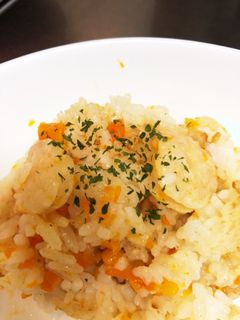 炊飯器でお手軽シーフードピラフ-レシピのメイン写真