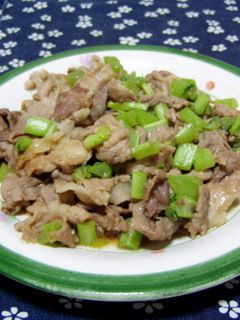 豚肉と大根葉で 『しょうが焼き』-レシピのメイン写真