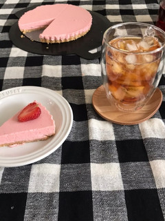 ひんやりいちごのムースタルト-レシピのメイン写真
