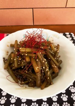 我が家のキャラフキ♡甘辛煮-レシピのメイン写真