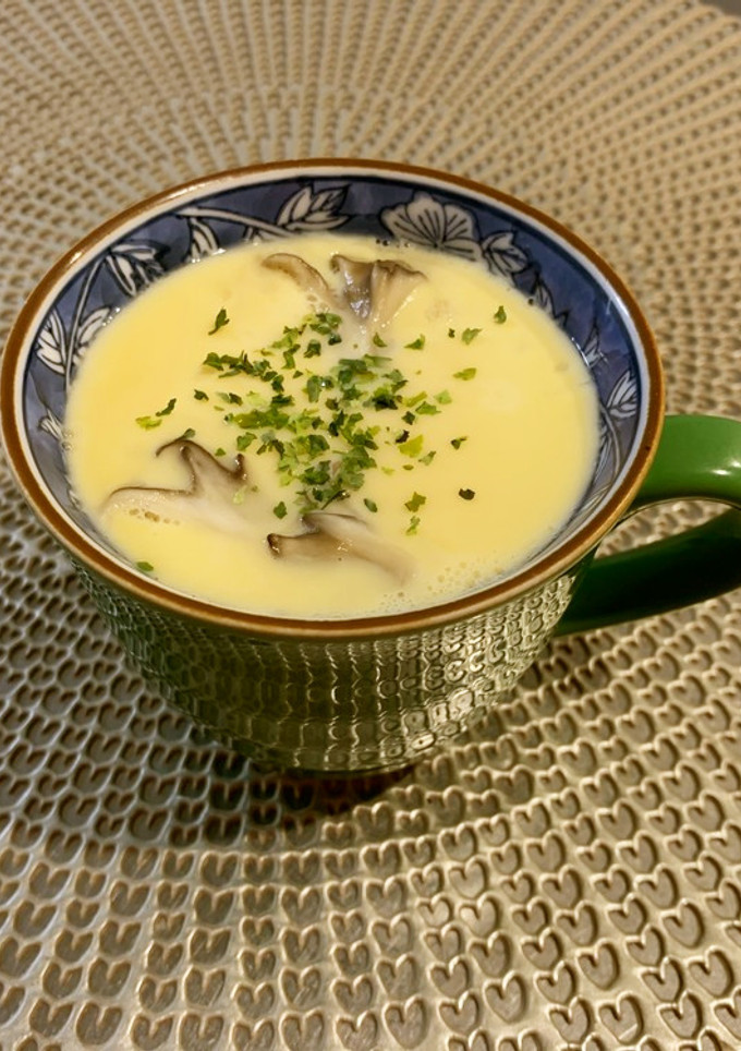 【学校給食】豆乳の茶碗蒸し-レシピのメイン写真