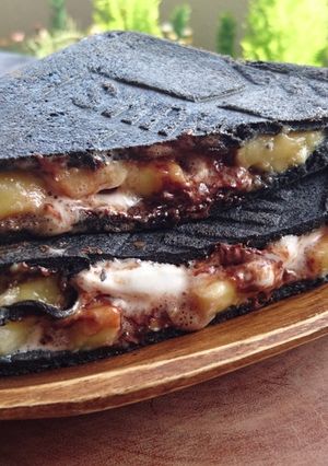 チョコバナナとマシュマロのホットサンド-レシピのメイン写真