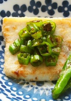 メカジキとしし唐のソテー♪しし唐ソースで-レシピのメイン写真