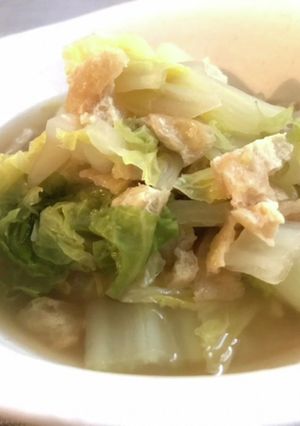 煮びたしのもとで白菜の煮浸し-レシピのメイン写真