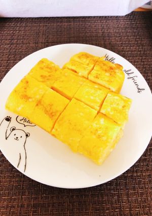 温泉たまごで 簡単 ふんわり玉子焼き-レシピのメイン写真