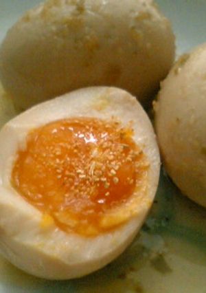 大好き♡な『柚子こしょう』で作った味玉♪-レシピのメイン写真