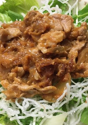 食べ方いろいろ　揚げ春雨と肉のみそ炒め-レシピのメイン写真