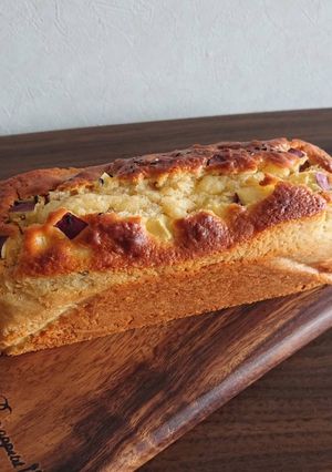 さつまいもとナッツのパウンドケーキ-レシピのメイン写真