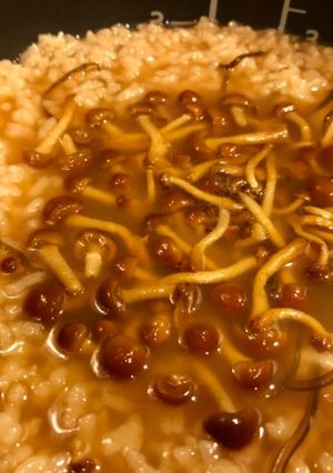 なめこ粥-レシピのメイン写真
