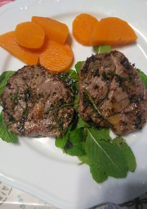 ラム肉（骨なし）のフライパン焼き-レシピのメイン写真