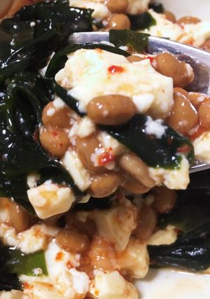 ダイエット爆弾_納豆と豆腐とetc.-レシピのメイン写真
