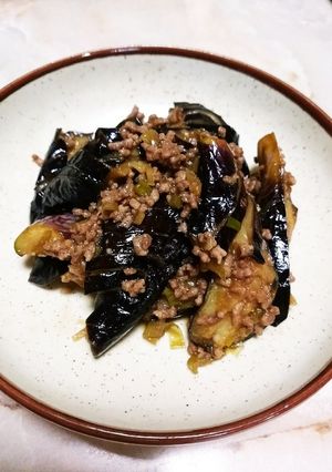 茄子のひき肉そぼろ♪-レシピのメイン写真