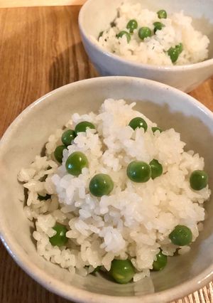 グリーンピースごはん(豆ごはん)-レシピのメイン写真