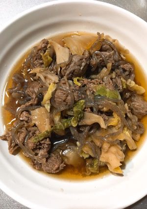 簡単すき焼き-レシピのメイン写真