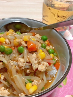 ヘルシー◎そぼろのあんかけ丼-レシピのメイン写真