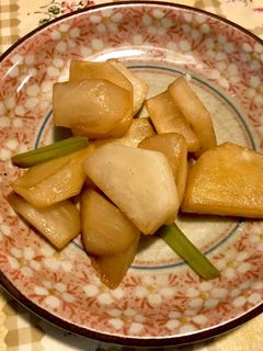 かぶのポン酢炒め-レシピのメイン写真