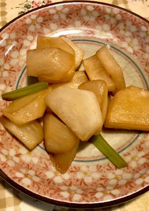 かぶのポン酢炒め-レシピのメイン写真