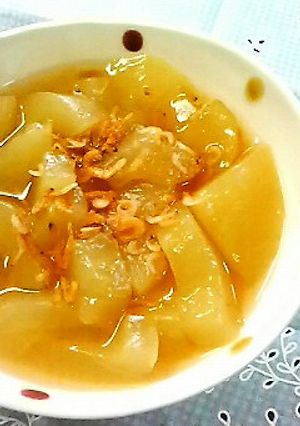 瓜の干しえびあん煮-レシピのメイン写真