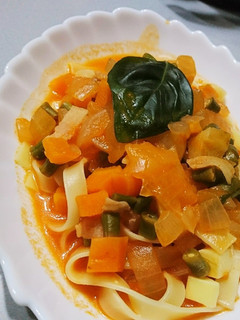 ごろごろ野菜パスタ-レシピのメイン写真