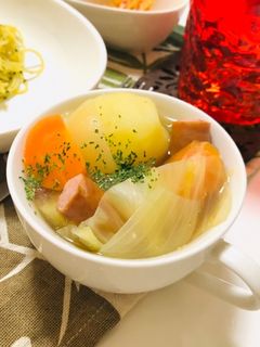 ポトフ・野菜のコンソメスープ-レシピのメイン写真