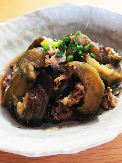 茄子と豚肉の煮物-レシピのメイン写真