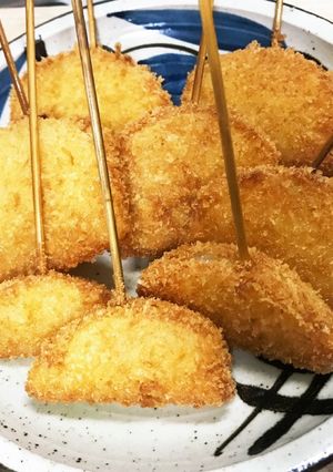 新玉ねぎの串カツ-レシピのメイン写真