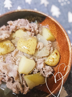 ☆新じゃがで♪豚の塩肉じゃが☆-レシピのメイン写真