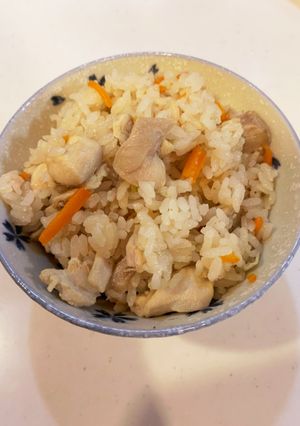 鶏肉の炊き込みごはん-レシピのメイン写真