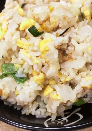 青ネギと玉ねぎのチャーハン-レシピのメイン写真