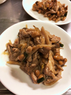 豚こまニラもやし納豆-レシピのメイン写真
