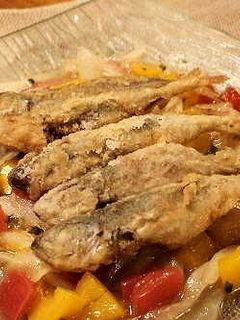 *豆鯵のマリネ*-レシピのメイン写真