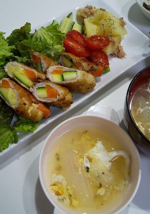 豚肉ズッキーニ巻き-レシピのメイン写真