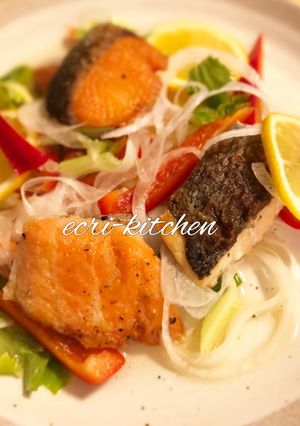 鮭 de エスカベッシュ-レシピのメイン写真