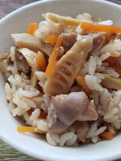 簡単♪破竹(たけのこ)の混ぜご飯♡-レシピのメイン写真