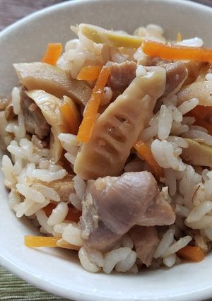 簡単♪破竹(たけのこ)の混ぜご飯♡-レシピのメイン写真