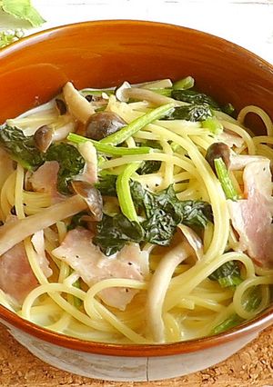 何度でも食べたい豆乳クリームスープパスタ-レシピのメイン写真
